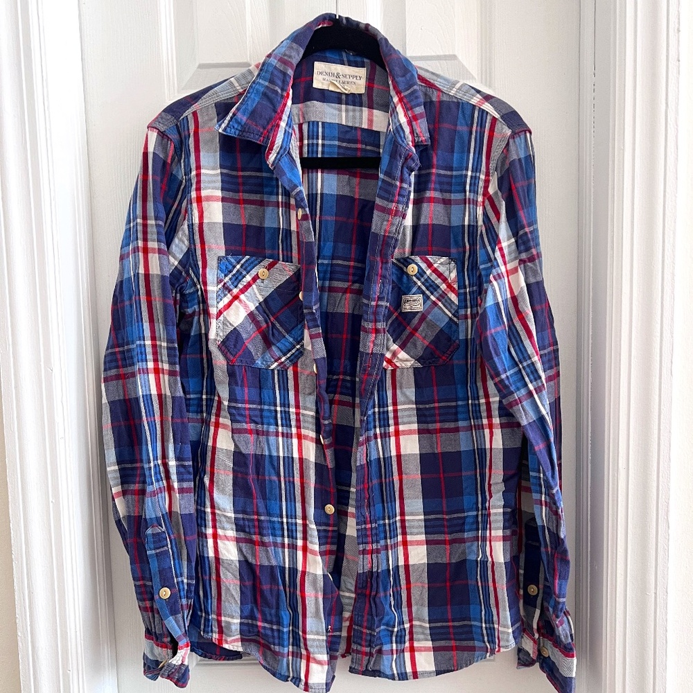 NWOT Ralph Lauren Denim & Supply Flannel